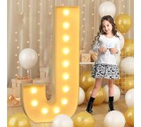 120 cm - Letra LED grande de 120 cm, letra led, letras, luces LED para el día de San Valentín, cumpleaños, Navidad, Año Nuevo