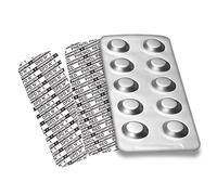 120 tabletas de reactivo PoolLab para fotómetro para medir: cloro libre y valor de pH en el agua de la piscina - 60 x DPD1 y 60 x Phenol Red - También adecuado para otros fotómetros de mano (120)