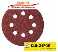 125 mm discos de papel de lija/papel de lija 5 'klingspor ps18ek, pack