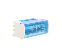 125A 500V 2P Bloque Distribuidor 11 Abrazaderas E.4074