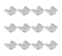 12pcs Abrazaderas Aluminio Paneles Solares Fijación Segura(12PCS) | Aleación aluminio, antióxido, , 12 unidades, fijación segura paneles