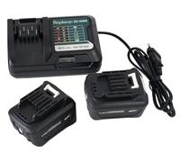 12V 4000mah reemplaza 2pcs batería BL1041B con Cargador DC10WD para makita BL1021B BL1016 TL064D TL064DZ TW161D TW161DZ TM30D TM30DZ DF333D DF0333D