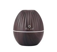 130ML Humidificador Ultrasónico Aromaterapia Del Coche, Difusor de Aromaterapia, Grano de Madera, Humidificador Bebes, Hogar, Oficina, Bebé, Dormitorio