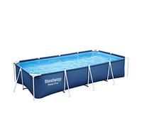 Bestway Steel Pro 56424 - 400x211x81 cm - Piscina desmontable + Bomba filtro 16 W