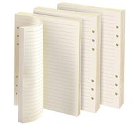 135 Hojas Papel de Recambio A5 Hojas de Recambio Papel de Puntos para A5 con 6 Anillas Insertos de Cuadernos Diarios Agenda Filofax Bullet (8,26 x 5,59 Pulgadas)