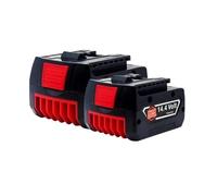 14,4 v 6800mAh Compatible con Bosch batería de Herramienta eléctrica 14,4 v GBA GSR GSB BAT618 BAT609(2PC 6800mAh)