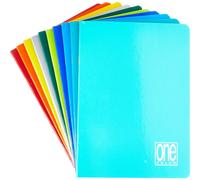 Cuaderno Blasetti, formato A5, 21 hojas, con diseño de un solo color, disponible en varios colores