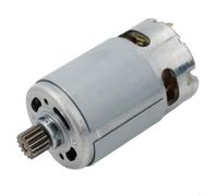 15 dientes DC Motor 10.8V 12V Reemplazo para BoschTSR1080-2-LI GSR1200-2-LI GSR1080-2-LI Taladro inalámbrico Taladro Preciso Fabricación de metal plateado