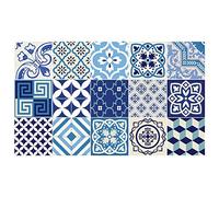 15 Pegatinas de azulejos | Vinilo decorativo autoadhesivo baldosas de cemento - Stickers mosaico alicatado sala de baño y cocina - Adhesivos de pared azulejos - 20 x 20 cm - 15 unidades