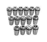 15 unids/set ER11 Kit de mandril con resorte 1-7mm 1/8 y 1/4 pulgadas, soporte de mandril de grabado CNC, pinza de fresado de torno
