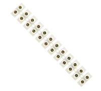 15A Amp Bloque De Terminales, Terminales Eléctricos De 12 Vías, Blanco Nylon Conector Eléctrico Tiras, Chocolate Chock Bloques Para Cables De Conexión/Unión