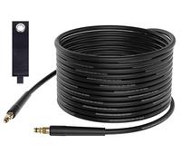 15m Manguera para Limpiadoras a Presión para Karcher K2 K3 K4 K5 K6 K7 K-Series, Manguera Repuesto de Lavado a Presión, Con Conector Rápido de Enchufe Tipo Clic, Accesorio para Karcher