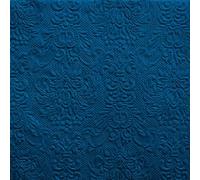 15x Pack Servilletas Elegance Azul 33 X 33CM