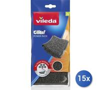 Vileda 141656 - Estropajos de Acero Inoxidable, 2 Unidades
