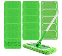 16 Piezas para Swiffer Sweeper Mopa Microfibra Repuesto Kit