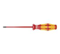 Wera Destornillador plano 160 iS aislado según VDE, diámetro reducido 0,8×4,0×100 mm