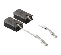 1607000V37 - Cepillo de carbono para amoladora angular GWS 12-125 GWS 15-125 CIT, repuesto de escobillas de carbono de motor de 6 x 10 x 16 mm, paquete de 2, pieza de reparación de amoladora eléctrica