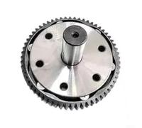 1619P10766 Embrague de rueda de espolón, para Bosch RH540M RH540S 5-40 D Martillo giratorio Engranajes de metal Embrague Herramienta de repuesto Pieza de herramienta eléctrica negra Accesorio de