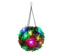 16cm Solar Colgante Luz Colorida Al Aire Libre 16cm Solar Colgando | 21 cm de diámetro, brillo blanco cálido, carga solar, plástico resistente a la intemperie, para colgar fácilmente la cadena