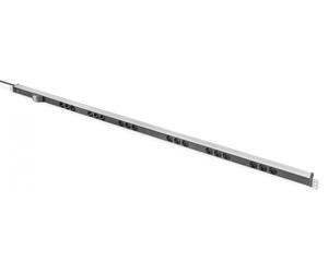 18 way outlet strip - 42U in length vertical dual circuit, aluminum, 2x 16 A, circuit breaker