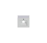 1803-84-500 Placa central para toma UAE blanco es 4011395172957