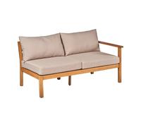 1898 Módulo de sofá 2 plazas izquierda Stockaryd teak/beige
