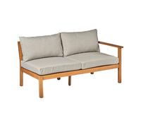 1898 Módulo de sofá 2 plazas izquierda Stockaryd teak/light grey