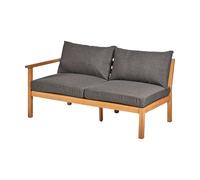 1898 Módulo de sofá 2 plazas Stockaryd derecho teak/dark grey