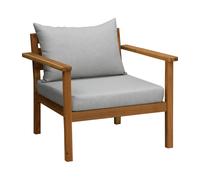 1898 Sillón lounge Stockaryd teak/light grey