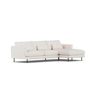 1898 Sofá Bredhult Caleido Beige 9600-acero negro. 2.5 plazas C1