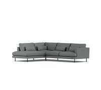 1898 Sofá Bredhult Caleido Grey 1240-acero negro. 3 plazas A2
