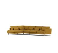 1898 Sofá Bredhult Luiza Mustard 3972-roble blanco aceitado. 4 plazas B2