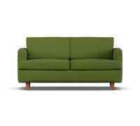 1898 Sofá cama Binga de 2.5 plazas Luiza Green 3975-fresno teñido oscuro
