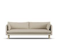 1898 Sofá Linnevik Bern Beige 0341-roble blanco aceitado. 4 plazas