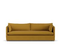 1898 Sofá Linnevik Luiza Mustard 3972-roble blanco aceitado. 4 plazas. con faldón