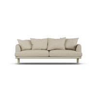 1898 Sofá Sjövik Bern Beige 0341-roble blanco aceitado. 3 plazas