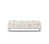 1898 Sofá Sjövik Caleido Beige 9600-roble blanco aceitado. 3.5 plazas