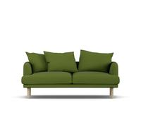 1898 Sofá Sjövik Luiza Green 3975-roble blanco aceitado. 2.5 plazas