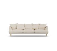 1898 Sofá Sjövik Same Beige 6670-roble blanco aceitado. 3.5 plazas