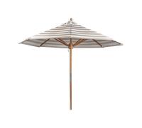 1898 Sombrilla Hisshult Ø270 cm Beige stripe-teak