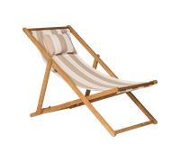 1898 Tumbona Lyckesand Teak-beige