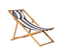 1898 Tumbona Lyckesand Teak-blue
