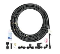 18M Greenhouse Watering System Outdoor Irrigation Sprinkler Kit