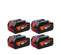 18V 8.0mAh compatible con Bosch, GBA GBH GSR GSB BAT618 BAT609 BAT620 batería para herramientas eléctricas como sierra eléctrica, destornillador, amoladora YIDAL.(4pcs-8.0ah)