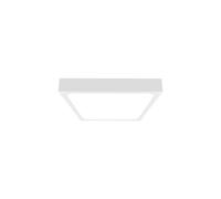 18W 1800lm 4000K LED Plafonier IP44 Cuadrado Blanco Leche 7666