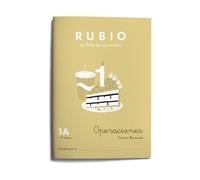 1A Operaciones RUBIO | Sumas llevando | +6 años | Tamaño A5 | 20 páginas