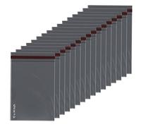 1ABOVE Paquete de 50 bolsas de polietileno autoadhesivas para envíos postales, color gris, paquete de correo, varios sobres para envíos postales (10 x 14)