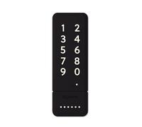 1Control Teclado inteligente inalámbrico para abrir con código PIN para puertas de garaje y basculantes controladas por mando a distancia, inalámbrico y Bluetooth, 2 puertas y 4 pines, fabricado en