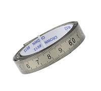 1M-6M Mitre Cinta métrica Cinta métrica autoadhesiva métrica de Acero Inoxidable Regla de Escala for la Tabla de la Tabla de la Tabla del enrutador T-Track DaJiKan (Color : 6M LTR)
