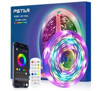 1M Luces LED TV RGBIC, Retroiluminación LED para TV de 32 a 50 Pulgadas, 30LED/m, Tira LED RGBIC que Cambia de Color, Sincronización de Música USB para TV, Hogar, Muebles, Decoración de Festivales